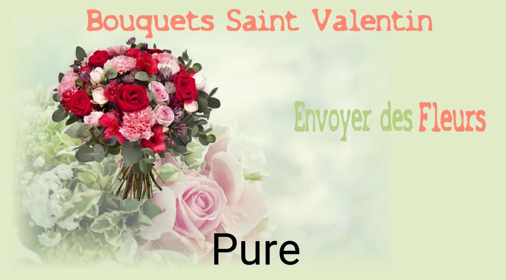 Roses de Saint-Valentin livrées à Pure